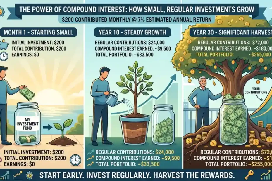 How Small Regular Investments CanGrow Through Compound Interest 20 How Small Regular Investments Can Grow Through Compound Interest